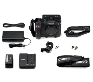 EOS C70 Battery feature & slots & Charger 