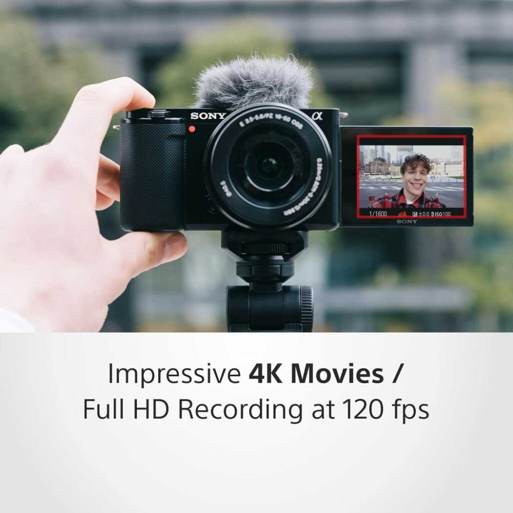 Sony Zv -E10 For Vlogging